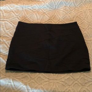 Express black miniskirt